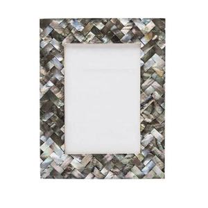 High Quality Handmade Mother of Pearl <b>Photo</b> <b>Frame</b> Intricate Design Display Showcase Decor for Wedding Made in India - Product Image 1