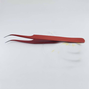 Pinzas para Pestañas con Logotipo Personalizado, Pinzas de Acero Inoxidable para Extensión de Pestañas - Product Image 5