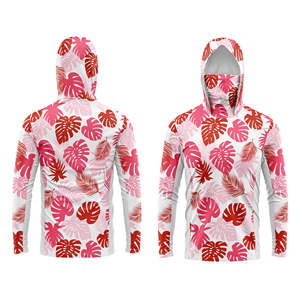 เสื้อเชิ้ตป้องกันแสงแดดสีพื้นสำหรับผู้ชาย UV SPF UPF 50+ แขนยาว ป้องกันผื่นแดง เหมาะสำหรับตกปลา วิ่ง แห้งเร็ว น้ำหนักเบา - Product Image 4