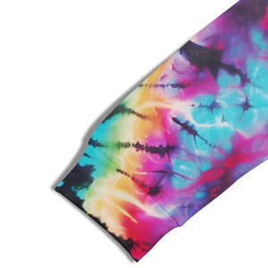 Sweat-shirts à capuche créatifs à motifs tie-dye pour femmes et hommes, sweat-shirt décontracté coloré, pull-over doux et confortable, streetwear tendance - Product Image 4