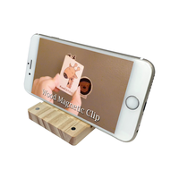 Support de téléphone en bois multifonctionnel Print+Shape, réglable, portable, chargeur pour lit, bureau, maison, toutes marques