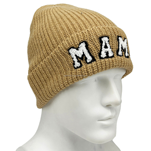Bonnet d'hiver de haute qualité avec motifs à carreaux et camouflage, logo brodé 3D, style Y2K, unisexe, chaud, en tissu courant - Product Image 3