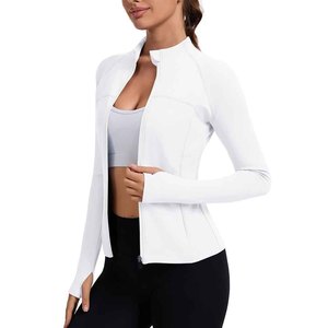 Men's and Women's Zip-Up <b>Workout</b> <b>Jacket</b> Athletic Running Coat Lightweight Sports Outerwear for Gym Training and Outdoor Exercise - Product Image 3