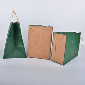 Grande vente sacs en papier kraft avec poignées taille mixte-sacs à provisions/cadeaux/alimentaires imprimés avec logo personnalisé de haute qualité au Vietnam - Product Image 3