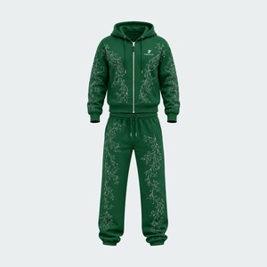 Conjunto Deportivo Casual con Capucha para Hombre, Ecológico, Estampado, Ropa Deportiva para Gimnasio, Conjunto para Correr, Ropa Deportiva de Moda para Invierno, Ropa Exterior para Hombre - Product Image 3