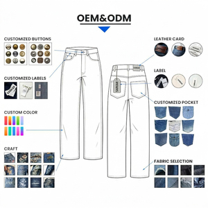 Jeans de Mezclilla de Pierna Recta para Hombre, de Alta Calidad y Estilo Retro, Ajuste Holgado y Elástico, a la Moda - Product Image 4