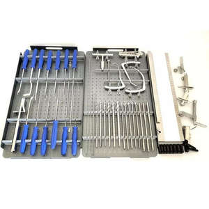 Ensemble d'instruments d'arthroscopie du genou ACL PCL en acier inoxydable de qualité supérieure, outils chirurgicaux orthopédiques certifiés CE ISO, réutilisables - Product Image 5