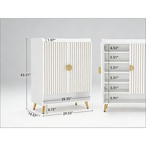 Organizzatore per Scarpe con Ripiani Regolabili, Armadio Portascarpe - Product Image 3