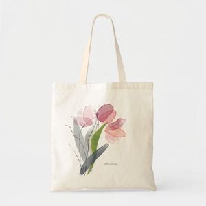 Custom Logo Size Printed Eco Friendly Recycled <b>Reusable</b> Cotton Canvas Grocery Shopping Tote <b>Bag</b> Wholesale - Product Image 3