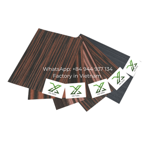 Eco Friendly Engineered Ebony <b>Veneer</b> Panels 2500x640mm High Quality Rotary Cut for Furniture and Doors - Product Image 4