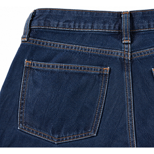 Jeans en denim asymétriques déchirés à taille basse pour femmes, OEM, étiquette privée, tailles XS-6XL - Product Image 4