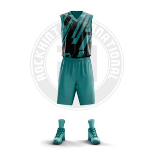 Uniforme de Baloncesto Profesional de Poliéster, Material que Absorbe la Humedad, Ajuste Cómodo para Jugadores, Entrenamiento y Liga - Product Image 1