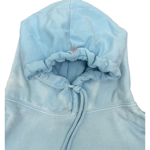 Sweat à capuche personnalisé vintage délavé à l'acide pour homme, en coton épais, coupe oversize, streetwear, bleu uni, fabricant - Product Image 3