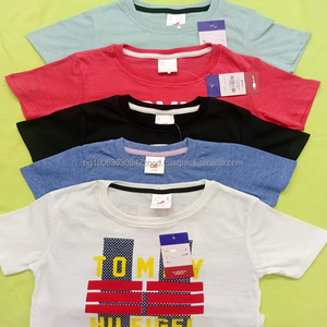 Camiseta de Verano para Niños y Niñas, 100% Algodón, Estampada, Ropa de Bebé Recién Nacido 2YK, en Stock - Product Image 2
