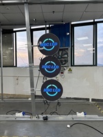 500mm Durchmesser P5mm Runde LED-Logo-Anzeige