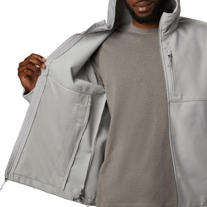 Veste Softshell d'extérieur coupe-vent en gros avec étiquettes personnalisées, tenue de chasse insonorisée, idéale pour les voyages, hydrofuge, hiver - Product Image 2