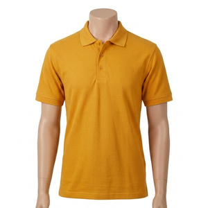 เสื้อโปโลผ้าฝ้ายสีพื้นขายส่ง ปรับแต่งได้ตามต้องการ พิมพ์ลายได้ตามสั่ง เสื้อโปโลทำงาน เสื้อโปโลชาย - Product Image 6