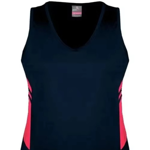 Débardeur Homme Boders en Coton Tricoté 100% Col V Respirant Coupe Ample 230g pour Fitness et Sport avec Panneaux Latéraux Découpés - Product Image 1