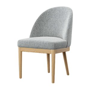 Silla de Comedor de Madera de Estilo Lujoso con Cojín de Terciopelo de Alta Calidad para Muebles de Interior y Exterior - Product Image 2