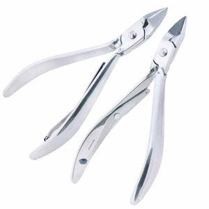 Professional Gold-Plated Luxury Stainless Steel Cuticle Nipper-Portable <b>Nail</b> <b>Tool</b> with Sharp Blade-Competitive Price - Product Image 1