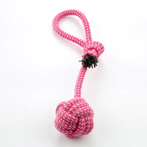 Venta Directa de Fábrica: Juguete Masticable para Mascotas, Nudos de Cuerda de Algodón, Pelota Pequeña para Perros y Gatos, Lavable y Seguro para Mascotas - Product Image 6