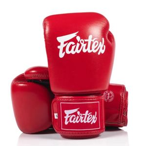 ถุงมือชกมวย Fairtex MMA Sanda คุณภาพสูง 12 ออนซ์ หนังวัวแท้ น้ำหนักเบา ปิดแบบตีนตุ๊กแก สำหรับฝึกซ้อม - Product Image 1