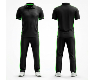Stylish Sublimated <b>Cricket</b> Uniform for Clubs and Academies | Men Women Youth <b>Cricket</b> Wears Polo Shirt and Trouser Full Team - Product Image 5