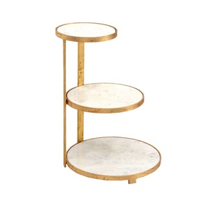 Support de présentation de gâteaux en métal durable pour réceptions de mariage, fêtes d'anniversaire, tables de desserts et utilisation en boulangerie - Product Image 6