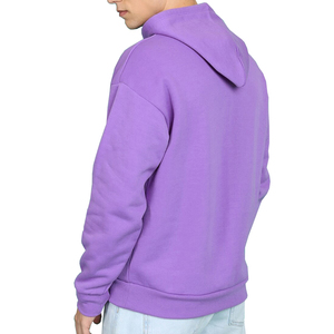 Sweat-shirts d'hiver pour hommes 100% coton respirant décontracté à capuche avec poche en tissu polaire de haute qualité Service OEM - Product Image 2