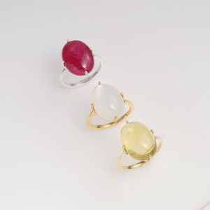 Brass Gemstone <b>Ring</b> Lemon <b>Quartz</b> Bezel Set Oval Statement <b>Ring</b> Handmade Glam Women's Jewelry Wholesale Gift - Product Image 6