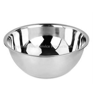 Ensemble de saladiers en acier inoxydable écologiques Henry Foodservice, design moderne en métal - Product Image 6