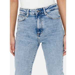 Mid Waist Regular Fit <b>Boot</b> Cut Sweet Women Denim Jeans Casual Full Length Summer Eco-Friendly Breathable High Quality OEM - Product Image 4