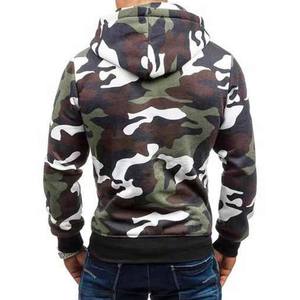 Sweat à capuche zippé 100 % coton molletonné pour homme, coupe ample, couleur unie, commande en gros, logo personnalisé, service OEM, séchage rapide, collection automne 2026 - Product Image 2