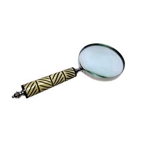 Lupa de Mano Vintage Henry Hughes, Lupa de Mano de Latón Macizo - Product Image 5