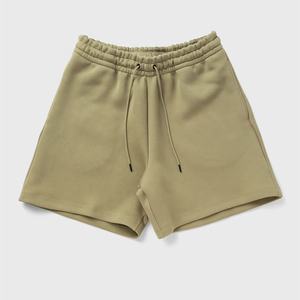 Short d'été en coton sur mesure direct d'usine pour hommes Short à coupe tendance en tissu respirant avec broderie et impression personnalisées - Product Image 1