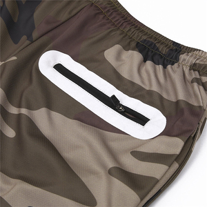 Short de bain pour homme, anti-UV, polyester/coton, séchage rapide, motif uni personnalisé, pour la plage, la natation, l'entraînement, 1 pièce - Product Image 5