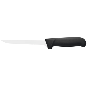 Couteaux à désosser de précision avec manche noir antidérapant et lame étroite en acier inoxydable pour la découpe de viande, la préparation de volailles et la préparation de la viande. - Product Image 2