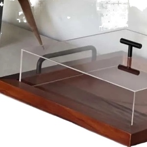 Support à pain en métal à 2 niveaux avec assiette à dessert en bois, bols à fruits, présentoir à gâteaux - Product Image 2