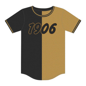 Jersey de Béisbol Tipo Pullover APA Half and Half, 100% Poliéster Malla, Camiseta de la Fraternidad Alpha con Logos Bordados Personalizados - Product Image 2