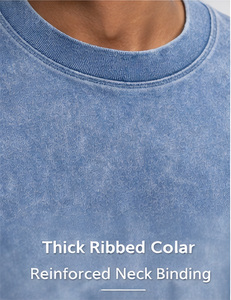 Camisetas de Hombre OEM de Algodón 100% de 220g, Tejido Transpirable de Secado Rápido, Estilo Urbano, Totalmente Personalizables con Bordado en Seda - Product Image 6