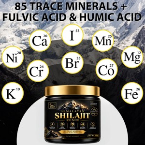 Résine de Shilajit de l'Himalaya de haute qualité, marque privée, 30g, complément alimentaire Natures Balance pour le soutien énergétique - Product Image 4