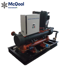 Enfriador refrigerado por agua a precio de fábrica con evaporador de carcasa y tubo Equipo de refrigeración HWDS para hoteles y restaurantes - Product Image 2