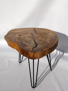 Ancient Oak <b>Epoxy</b> Log <b>Table</b> Rustic Heritage Wood Slice <b>Table</b> Natural Grain <b>Epoxy</b> <b>Coffee</b> <b>Table</b> Live Edge Timber Log Wooden <b>Table</b> - Product Image 6