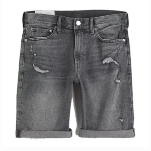 Shorts cargo décontractés pour hommes sur mesure, 100% coton, écologiques, respirants, denim d'été, grandes tailles XS-5XL - Product Image 5