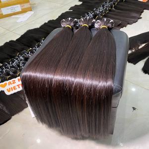Perruques Ultra Lisses de Qualité Supérieure, Extensions de Cheveux Humains Bruts Vierge 100% Remy Vietnamiens, Cheveux Purs Non Traités - Product Image 3