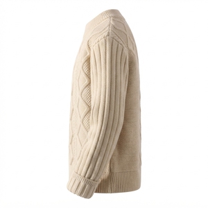 Men Winter Ski <b>Sweater</b> Thick Warm Knit Pullover Comfortable Casual <b>Sweater</b> for Outdoor Travel and Daily Wear - Product Image 2