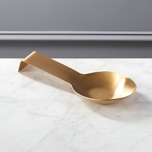 Support de Cuillère et Spatule en Acier Inoxydable avec Finition Dorée – Le Meilleur Prix - Product Image 1