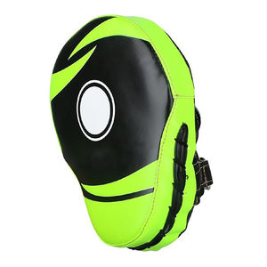 Pads de boxe en cuir véritable couleur unie, écologiques, respirants, taille personnalisée, logo personnalisé, prix raisonnable - Product Image 4