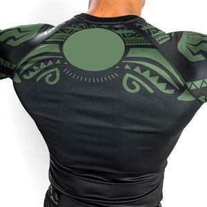 Rashguard de Jiu-Jitsu et Fitness Personnalisé 2026 avec Logo, Haute Qualité, Imprimé, Manches Longues, MMA, pour Hommes, BJJ - Product Image 4