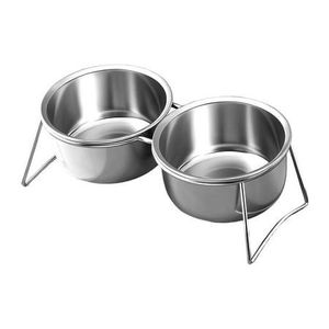 Eco-Friendly Stylish Dishwasher Safe Stainless Steel Dog Food Bowl for Easy Cleaning and Healthy Dog Feeding Experience - Product Image 2